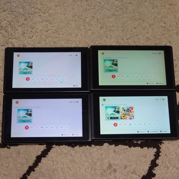 Nintendo Switch 未対策 バッテリー強化モデル 2017 2018 2019 本体のみ