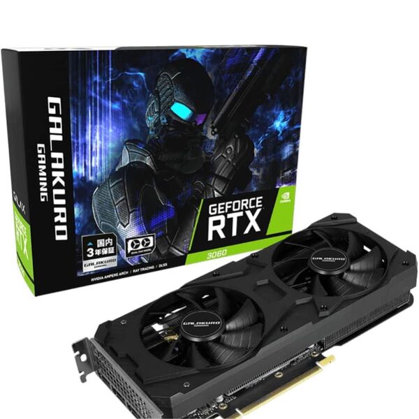 玄人志向 NVIDIA GeForce RTX3060 グラフィックボード