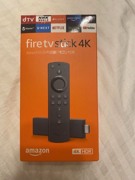 【新品未開封】Amazon Fire TV Stick 4K Alexa対応音声認識リモコン付属