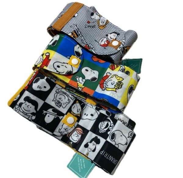 スヌーピー 折りたたみ エコバッグ 3点セット
