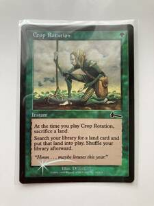 MTG　Crop Rotation/輪作　(ULG/ウルザズ・レガシー,英) 1枚(Foil)