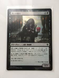 MTG　誘いの魔女/Tempting Witch　(ELD/エルドレインの王権,日) 1枚(Foil)