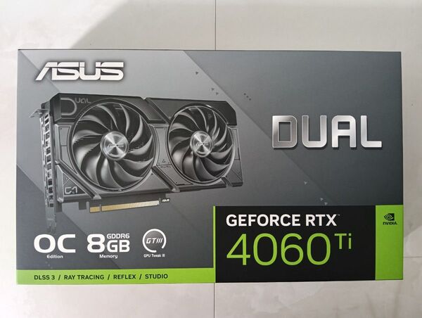 グラボ ASUS GeForce RTX 4060 Ti OC 8GB グラフィックボード