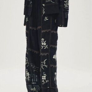 TODAYFUL 新品 Embroidery Patchwork Pants