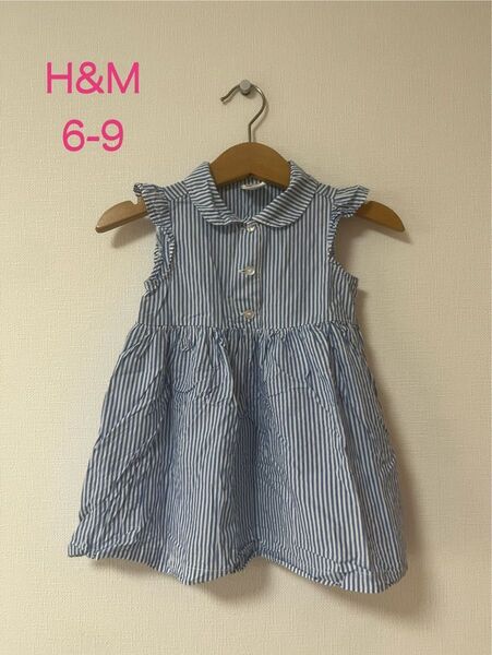 H&M エイチアンドエム トップス ワンピース 女の子 夏服 70 80 子供服