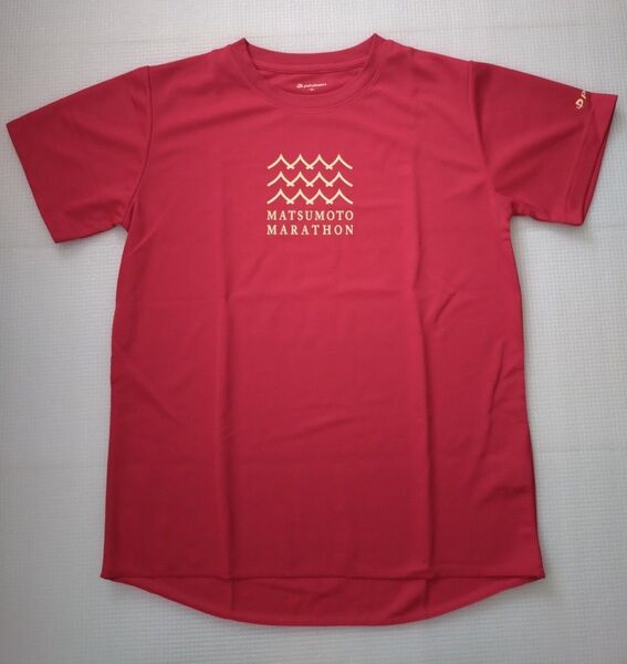 松本マラソン2024 Tシャツ レッド メンズ M