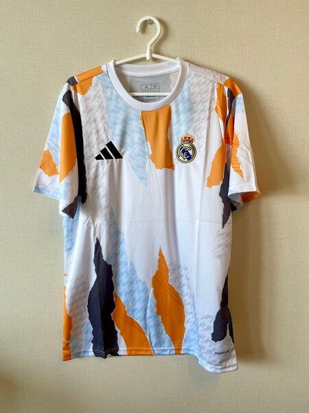 サッカー プレマッチ トレーニング ユニフォーム レアルマドリード XL
