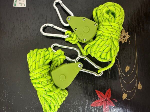 ガイロープ 4点 アウトドア キャンプ テント タープ ガイロープ