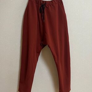 Scolor Parity スカラーパリティ サルエルリラックスパンツ ブラウン ユニセックス