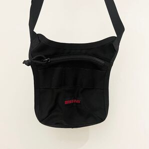 【美品】BRIEFING ミニショルダーバッグ サコッシュ ブラック