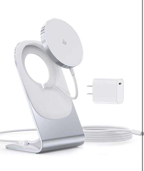 【MagSafe充電器+ 20W PD USB-C充電器+MagSafe充電スタンド】 人気のMagSafe対応ワイヤレス充電器
