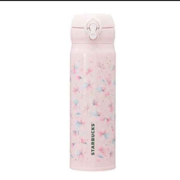SAKURA2025ハンディーステンレスボトルペールピンク500ml Starbucks スターバックス スタバ さくら