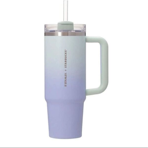 3WAYステンレスタンブラーSTANLEYミントグリーングラデーション887ml スタンレー STARBUCKS スターバックス