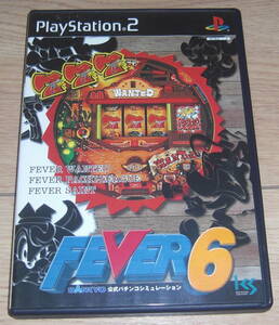 PS2 SANKYO official pachinko simulation FEVER6 CRF Pachi Lee gCRFse in toCRFwontedo