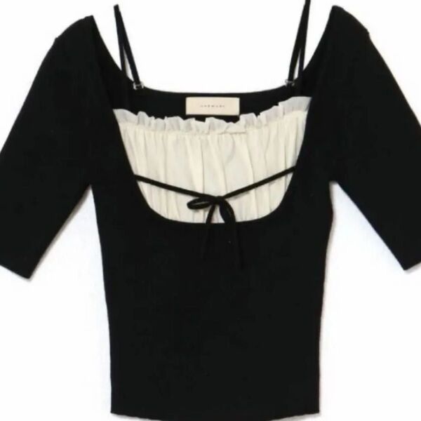 Andmary アンドマリー Mew frill tops フリルトップス