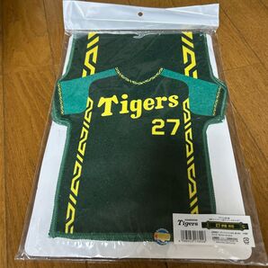 阪神タイガース ユニフォーム型マフラータオル 27番 伊藤 将司 Tigersサコッシュ