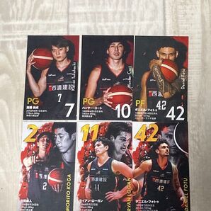 岐阜スゥープス 選手カード 6枚