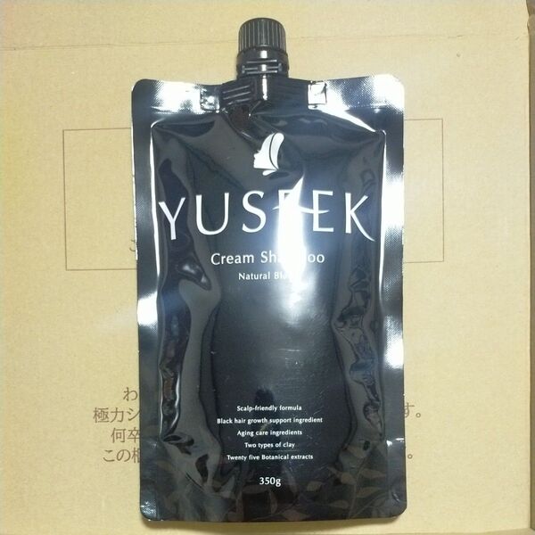 YUSTEK クリームシャンプー ナチュラルブラック 350g