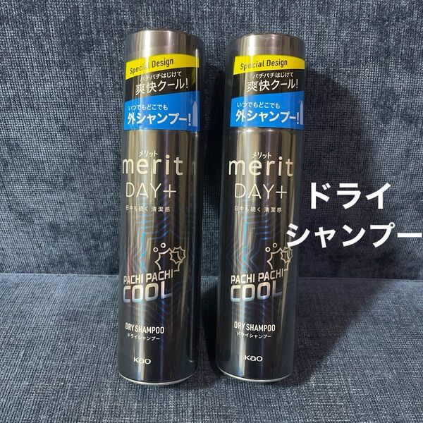 花王メリット ドライシャンプー 2本セット デイプラス 洗い流さないタイプ 外シャンプー