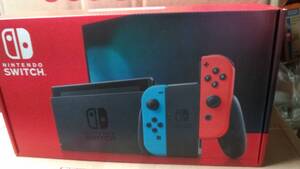  free shipping * new goods Nintendo Switch nintendo Nintendo switch body Joy-Con(L) neon blue /(R) neon red 