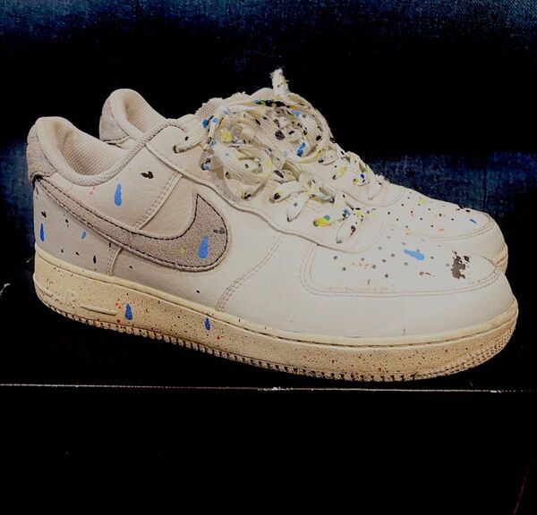 夏っぽいスプラッターペイント!NIKE #AIR FORCE 1 LOW "PAINT SPLATTER" CZ0339-001