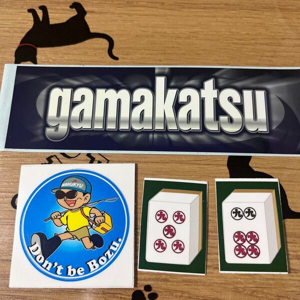 がまかつ ステッカー マルキューシール