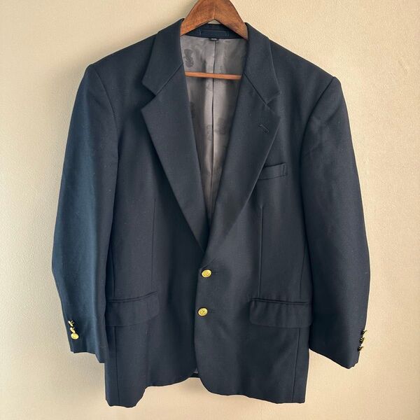 Alger 紺ブレザー 金ボタン Mサイズ メンズジャケット