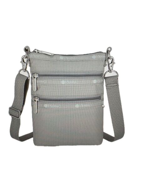 レスポートサック ショルダーバッグ 3層 グレー