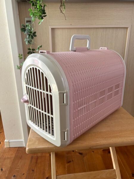 ピンク アイリスオーヤマ ペットキャリー 犬猫ペット用 小型犬用