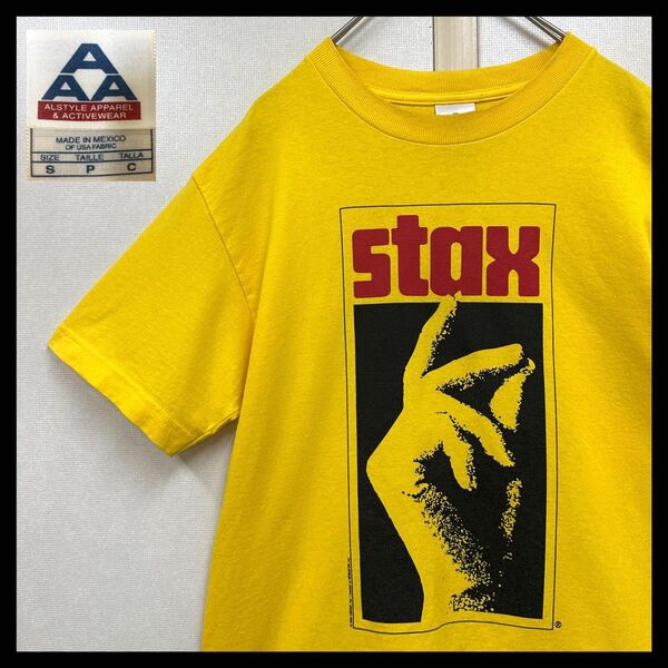 STAX Tシャツ Stax Records スタックス レコード Tシャツ ミュージックティー 半袖Tシャツ ビンテージ T