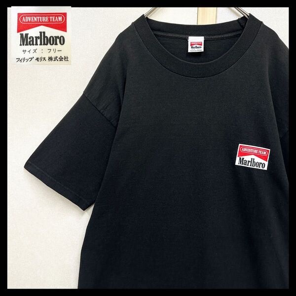 マルボロtシャツ Marlboro 企業 フィリップモリス 両面 USA製 半袖Tシャツ
