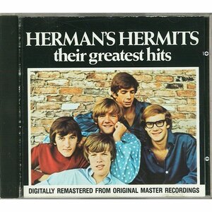 送料無料！ハーマンズ・ハーミッツ「HERMAN'S HERMITS／Their Greatest Hits」CD_外箱付
