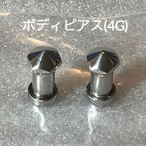 両耳 ボディピアス 4G 2個セット