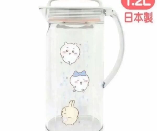 オーエスケー ちいかわ 冷水筒 水差し ピッチャー 1.2L RC-1208