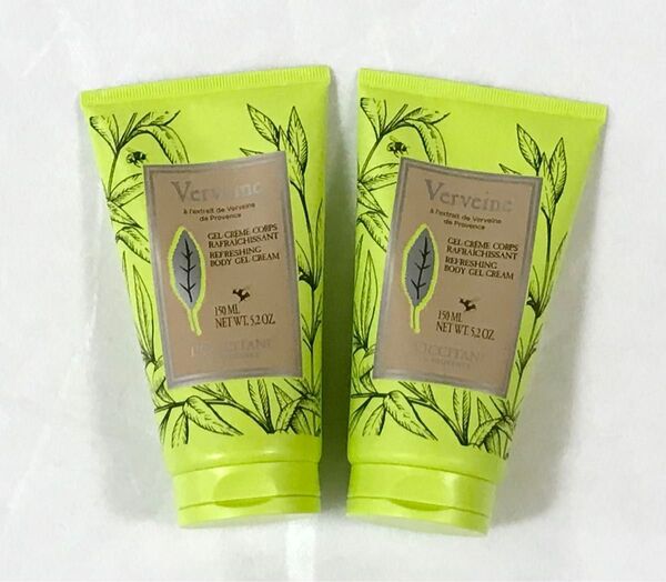 ロクシタンL'OCCITANE ヴァーベナ フローズンボディジェル 150ml×2本 新品未開封