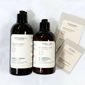 ロクシタン インテンシヴリペア シャンプー&コンディショナートリートメント サンプル付き 新品未開封