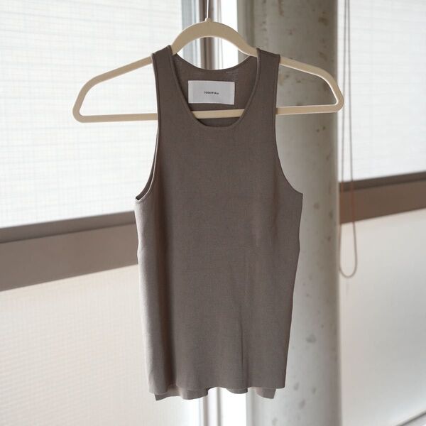 【Todayful・完売カラー】Highgauge Knit Tanktop