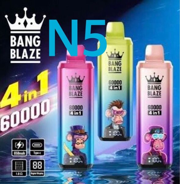 気まぐれセール! ニコパフ BANGBLAZE 60000 4in1 ※必ず説明読んでください!