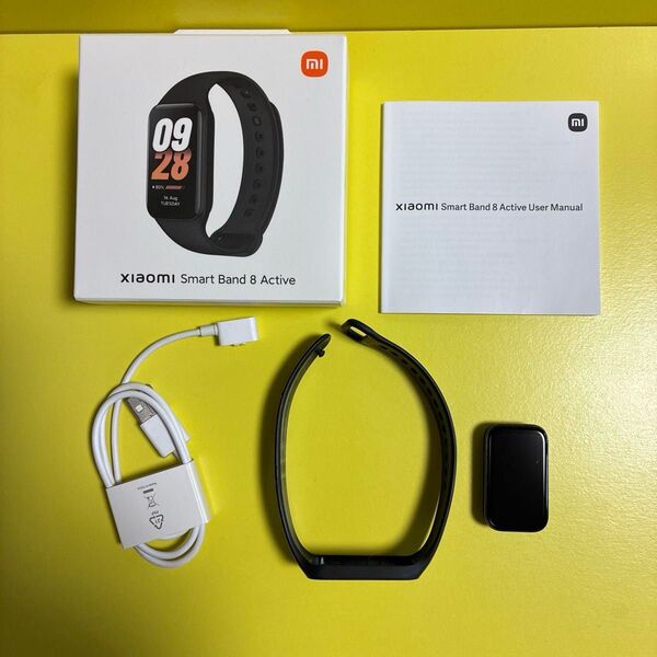 Xiaomi Smart Band 8 Active シャオミ スマートバンド 8 アクティブ ブラック