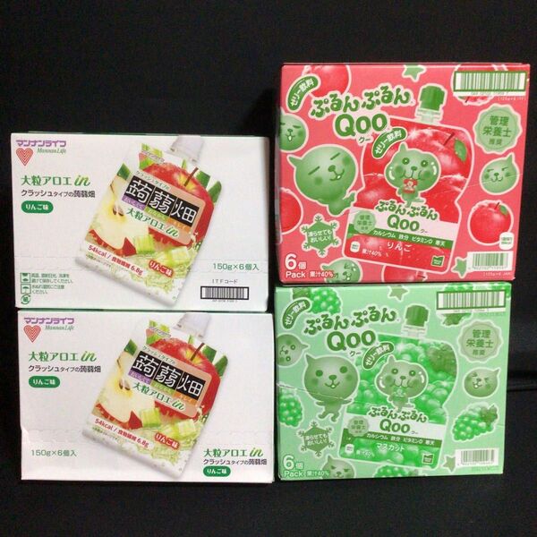 お菓子 詰め合わせ ぷるんぷるんQoo クラッシュタイプの蒟蒻畑 ゼリー