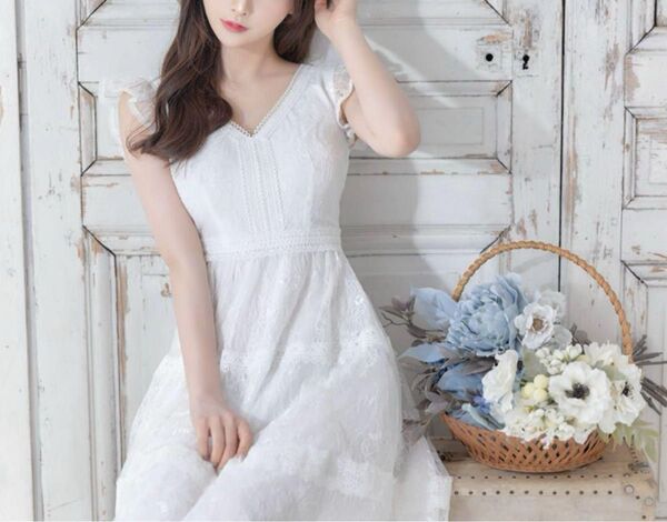 美品 JEWELS sifeel キャバドレス ラウンジドレス パーティードレス S