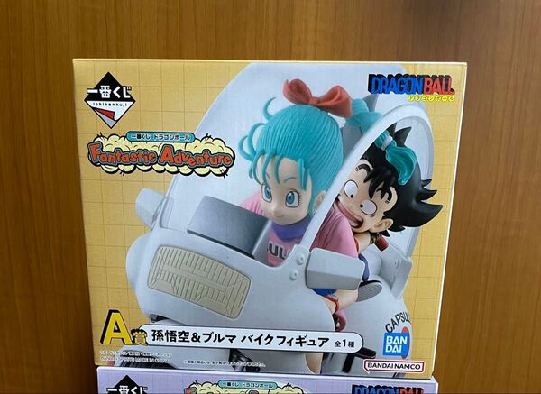一番くじ ドラゴンボール Fantastic Adventure A賞 孫悟空 ブルマ バイクフィギュア
