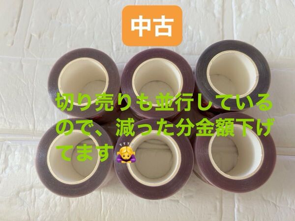 ciel様×七色様コラボマットpetキスカットロールシール6種