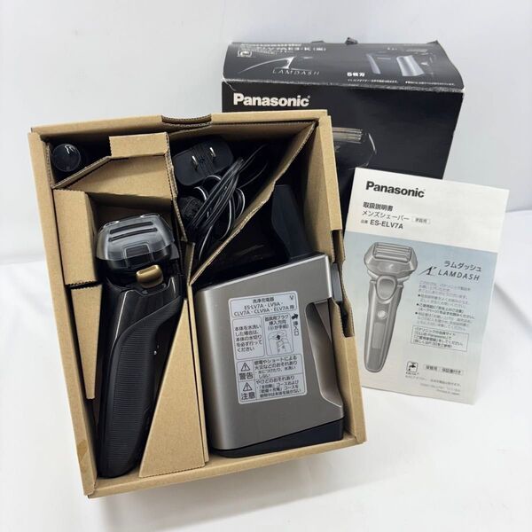 Panasonic パナソニック ラムダッシュ メンズシェーバー 5枚刃 ES-ELV7A