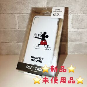 iPhoneXsMax ミッキーマウス ソフトケース 6.5インチ 新品 未使用