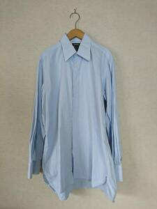  BRANDI ブランディ イタリア製 ストライプカラーシャツ　長袖ドレスシャツ　670 3F2804