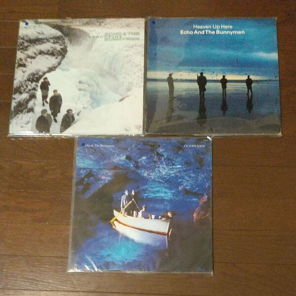 ROCK ECHO&THE BUNNYMEN(エコー・アンド・ザ・バニーメン)LPレコード3枚セットまとめ売り