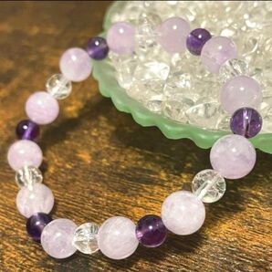 【恋愛運アップ】天然石ブレスレット パワーストーン アメジスト