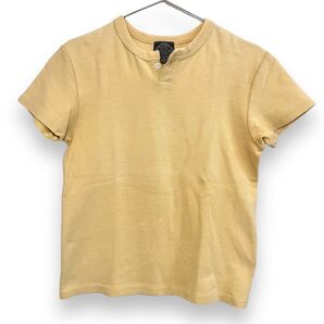 古着 HOOPE WORK Tシャツ ヘンリーネック カットソー
