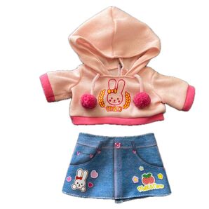 メルちゃん用服 パーカー&スカートセット